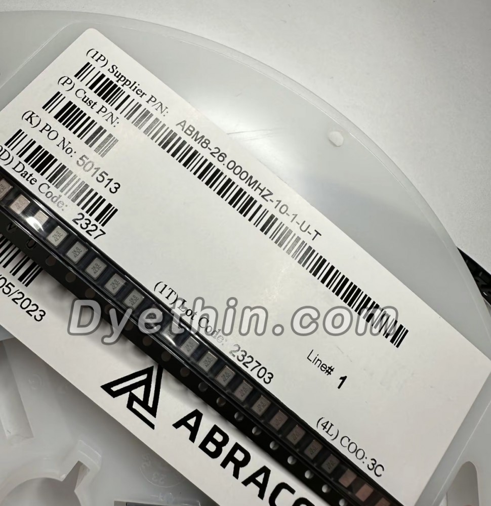 ABM8-26.000MHZ-10-1-U-T