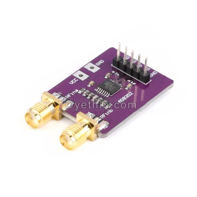 AD8302 signal amplitude phase detection