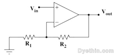 Non-inverting closed-loop amplifier Non-inverting closed-loop amplifier