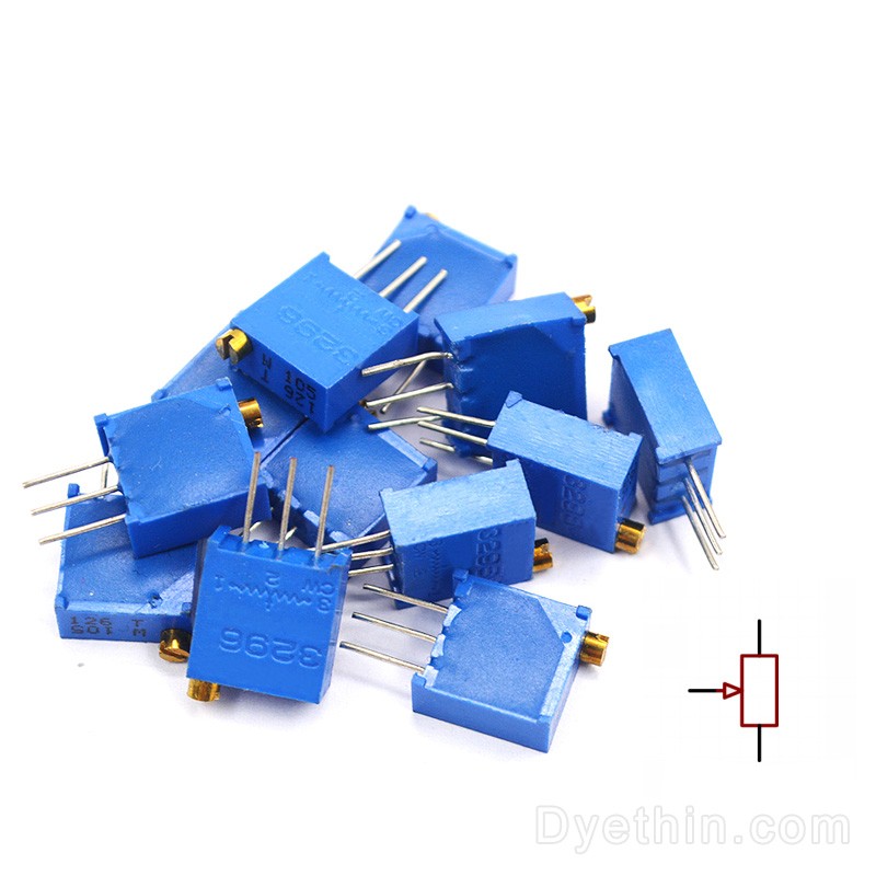 Potentiometers and electrical symbols