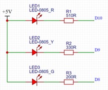Traffic light driving circuit Traffic light driving circuit