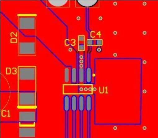 Flip chip SOIC PCB layout Flip chip SOIC PCB layout