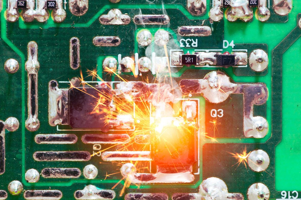 Circuit board short circuit