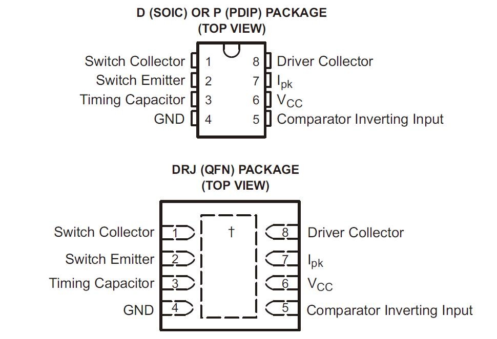 MC34063 Datasheet, pinout, 5V to 12V, -12V simulation and physical ...