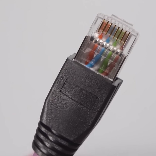 Terminate Ethernet Cable:RJ45 connector wiring diagram