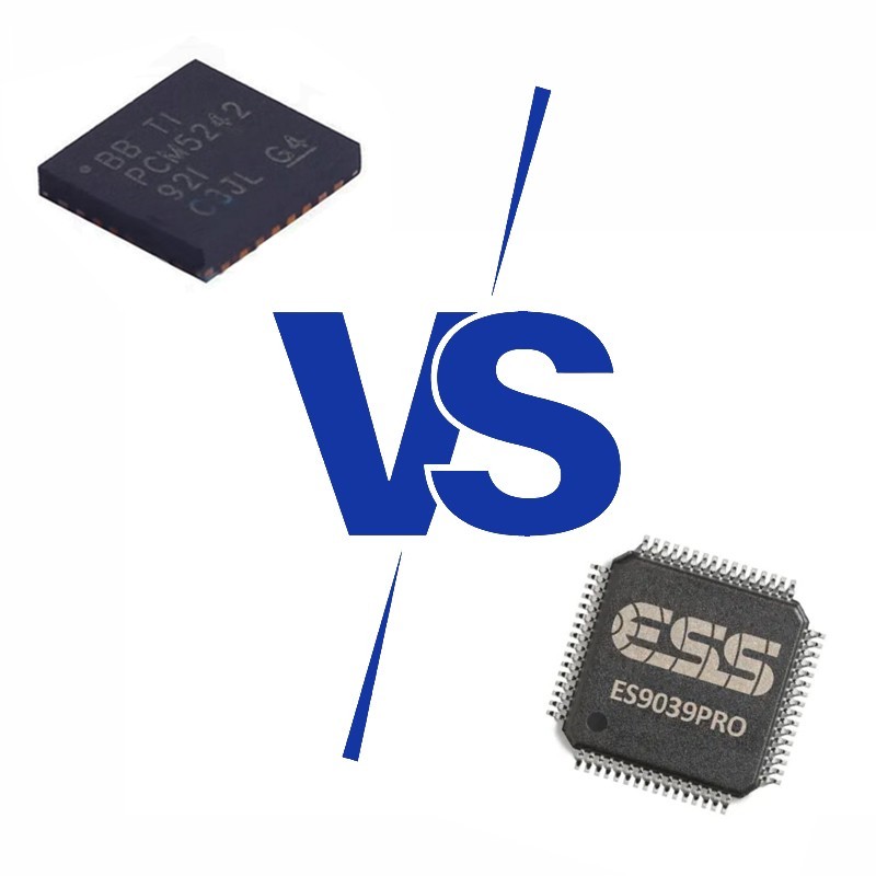 Texas Instruments PCM5242 Chip vs ESS Chip Comparison