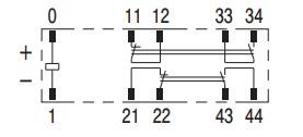 Internal Connection Diagram(Bottom View) 
