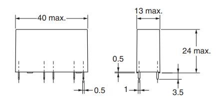 Mechanical dimensions