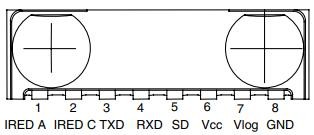 TFDU4300-TR1 Pinout Information TFDU4300-TR1 Pinout Information