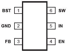 MP2359DJ-LF-Z Pinout Information