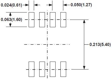MP1482 RECOMMENDED LAND PATTERN